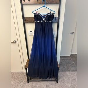 Onyx Nite Strapless Dress Size 12